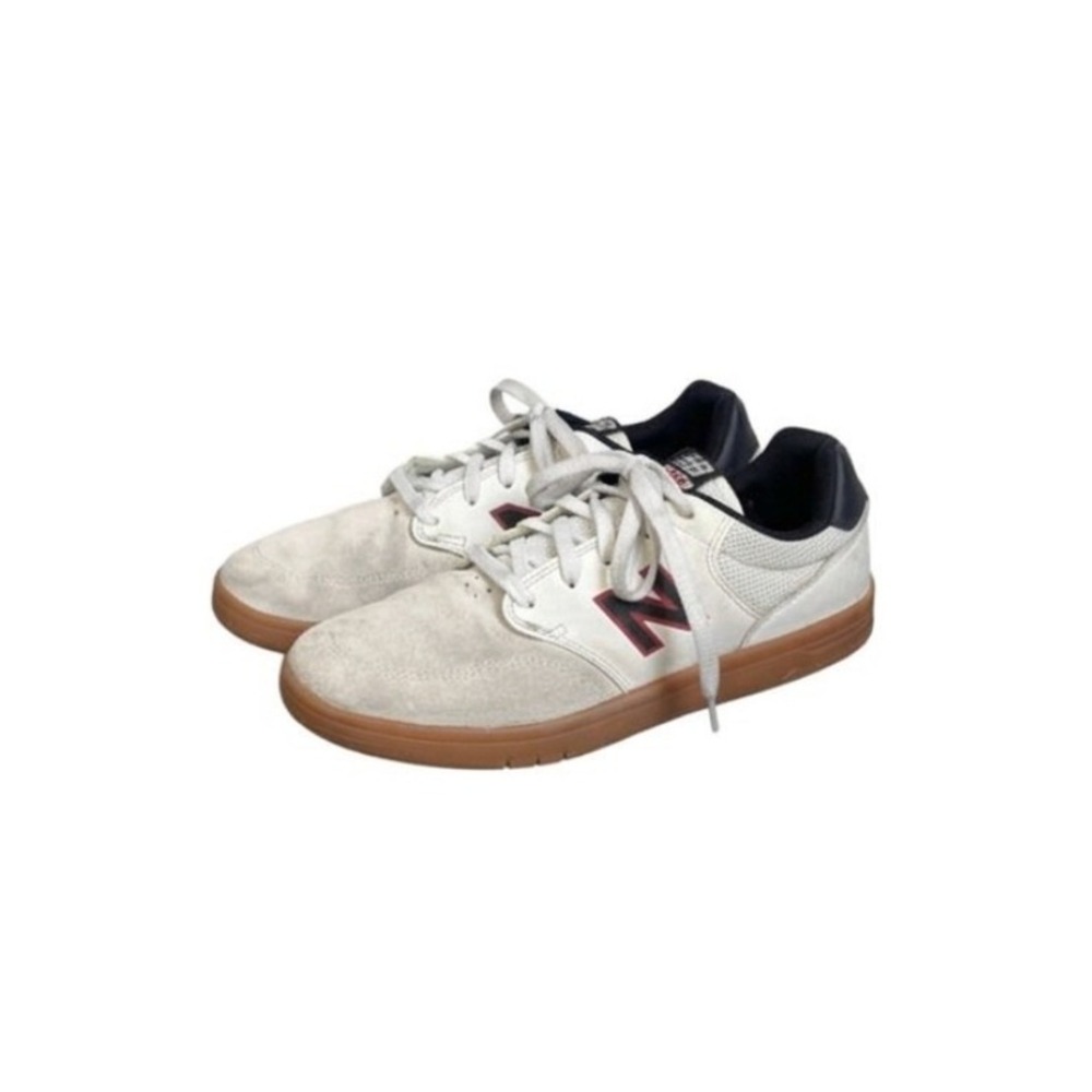 New Balance Numeric 425 Skate Shoes White Gum Red NM425WRG Mens 8.5 Low Top